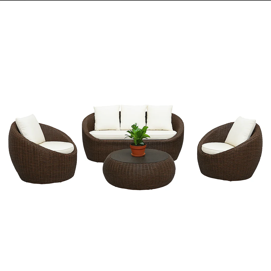 Rattan Ghobi Sofa Set