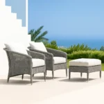 Rattan Coffee Sofa Set