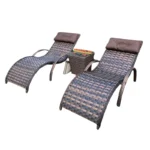 Rattan Lounger