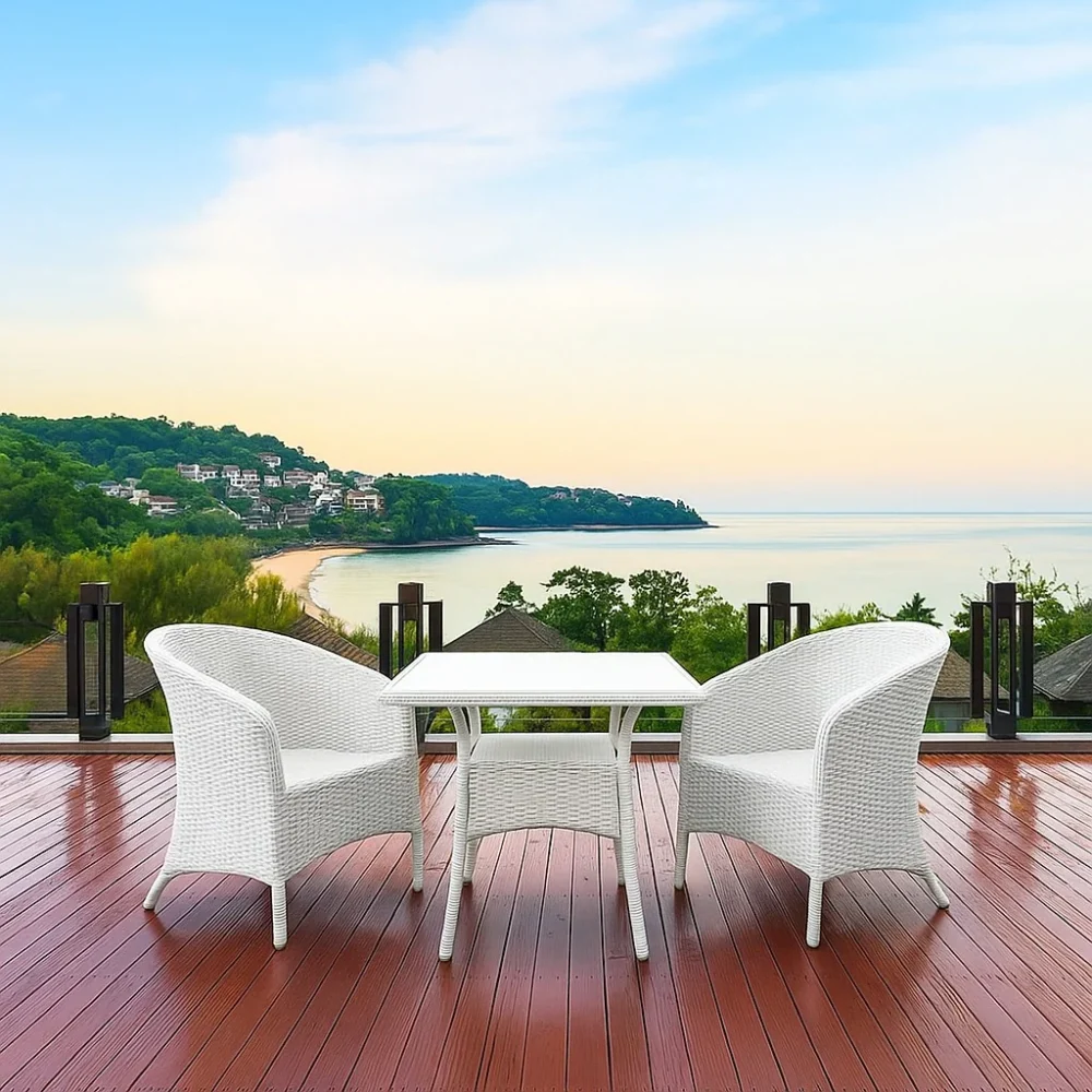 Rattan Sunshine Chair Set - Image 2
