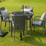 Rattan Vineyard Rattan Alfresco Dining Chair Set
