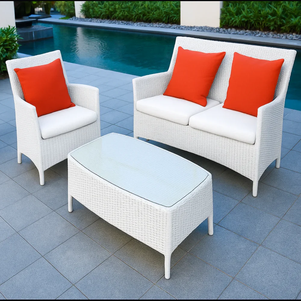 Rattan Georgia Sofa Set 1 - Image 4