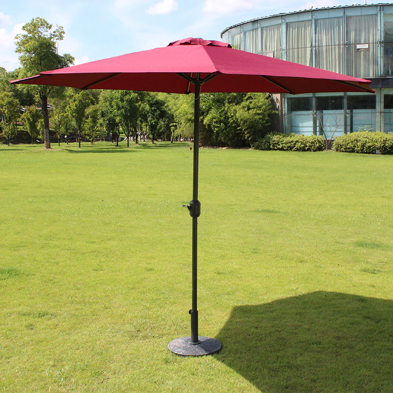 Centerpole Umbrella with Plastic Base
